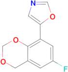 5-(6-fluoro-4H-1,3-benzodioxin-8-yl)-1,3-oxazole