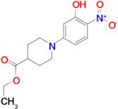 ethyl 1-(3-hydroxy-4-nitrophenyl)piperidine-4-carboxylate