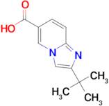 2-tert-butylimidazo[1,2-a]pyridine-6-carboxylic acid