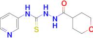 N-pyridin-3-yl-2-(tetrahydro-2H-pyran-4-ylcarbonyl)hydrazinecarbothioamide