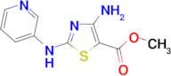 methyl 4-amino-2-(pyridin-3-ylamino)-1,3-thiazole-5-carboxylate