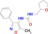 N-(5-methyl-3-phenylisoxazol-4-yl)-N'-(tetrahydrofuran-2-ylmethyl)urea