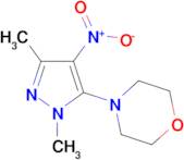 4-(2,5-dimethyl-4-nitro-pyrazol-3-yl)morpholine