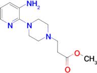 methyl 3-[4-(3-aminopyridin-2-yl)piperazin-1-yl]propanoate