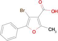 4-bromo-2-methyl-5-phenyl-3-furoic acid