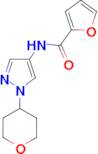 N-(1-tetrahydro-2H-pyran-4-yl-1H-pyrazol-4-yl)-2-furamide