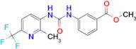 methyl 3-[({[2-methyl-6-(trifluoromethyl)pyridin-3-yl]amino}carbonyl)amino]benzoate