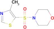 4-[(4-methyl-1,3-thiazol-5-yl)sulfonyl]morpholine