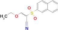 3-ethoxy-2-(2-naphthylsulfonyl)acrylonitrile