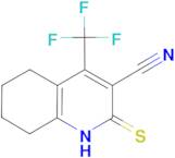 2-mercapto-4-(trifluoromethyl)-5,6,7,8-tetrahydroquinoline-3-carbonitrile