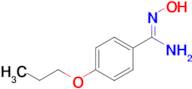 N'-hydroxy-4-propoxybenzenecarboximidamide