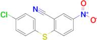 2-[(4-chlorophenyl)thio]-5-nitrobenzonitrile