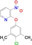 2-(4-chloro-3,5-dimethylphenoxy)-3-nitropyridine