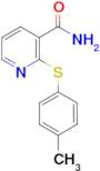 2-[(4-methylphenyl)thio]nicotinamide