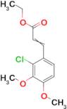 ethyl 3-(2-chloro-3,4-dimethoxyphenyl)acrylate