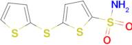 5-(2-thienylthio)thiophene-2-sulfonamide