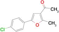 1-[5-(4-chlorophenyl)-2-methyl-3-furyl]ethan-1-one