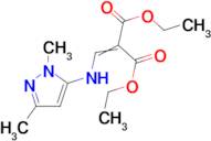 diethyl 2-{[(1,3-dimethyl-1H-pyrazol-5-yl)amino]methylidene}malonate