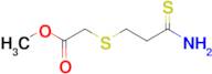 methyl [(3-amino-3-thioxopropyl)thio]acetate