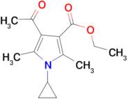 ethyl 4-acetyl-1-cyclopropyl-2,5-dimethyl-1H-pyrrole-3-carboxylate