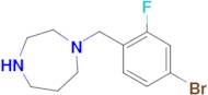 1-(4-bromo-2-fluorobenzyl)-1,4-diazepane