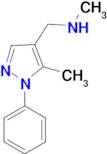 N-methyl-N-[(5-methyl-1-phenyl-1H-pyrazol-4-yl)methyl]amine