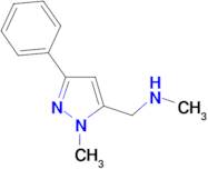 N-methyl-N-[(1-methyl-3-phenyl-1H-pyrazol-5-yl)methyl]amine