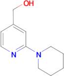 (2-piperidin-1-ylpyridin-4-yl)methanol