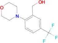 [2-morpholin-4-yl-5-(trifluoromethyl)phenyl]methanol