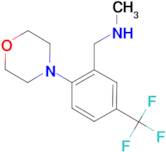 N-methyl-N-[2-morpholin-4-yl-5-(trifluoromethyl)benzyl]amine