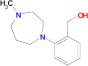 [2-(4-methyl-1,4-diazepan-1-yl)phenyl]methanol