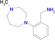 1-[2-(4-methyl-1,4-diazepan-1-yl)phenyl]methanamine