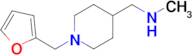 N-{[1-(2-furylmethyl)piperidin-4-yl]methyl}-N-methylamine