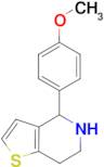 4-(4-methoxyphenyl)-4,5,6,7-tetrahydrothieno[3,2-c]pyridine