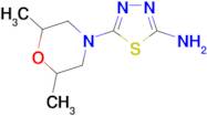 5-(2,6-dimethylmorpholin-4-yl)-1,3,4-thiadiazol-2-amine