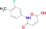 (2Z)-4-[(3-fluoro-4-methylphenyl)amino]-4-oxobut-2-enoic acid