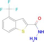 4-(trifluoromethyl)-1-benzothiophene-2-carbohydrazide