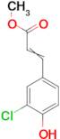 methyl 3-(3-chloro-4-hydroxyphenyl)acrylate