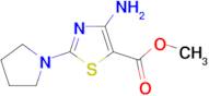 methyl 4-amino-2-pyrrolidin-1-yl-1,3-thiazole-5-carboxylate