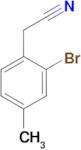 2-(2-bromo-4-methylphenyl)acetonitrile