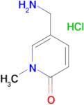 5-(aminomethyl)-1-methyl-1,2-dihydropyridin-2-one hydrochloride
