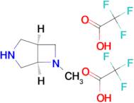 (1S,5R)-6-methyl-3,6-diazabicyclo[3.2.0]heptane; bis(trifluoroacetic acid)