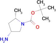 tert-butyl (2S,4R)-4-amino-2-methylpyrrolidine-1-carboxylate