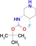 tert-butyl N-[(3R,4S)-4-fluoropiperidin-3-yl]carbamate