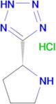 5-[(2R)-pyrrolidin-2-yl]-2H-1,2,3,4-tetrazole hydrochloride