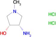 (3R,4S)-rel-4-amino-1-methylpyrrolidin-3-ol dihydrochloride