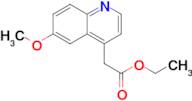 ethyl 2-(6-methoxyquinolin-4-yl)acetate