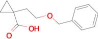 1-[2-(benzyloxy)ethyl]cyclopropane-1-carboxylic acid