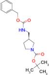 tert-butyl (3S)-3-({[(benzyloxy)carbonyl]amino}methyl)pyrrolidine-1-carboxylate