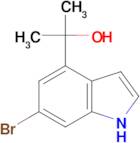 2-(6-bromo-1H-indol-4-yl)propan-2-ol